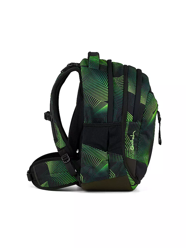 SATCH | Sac à dos scolaire Match Seismic Green | 