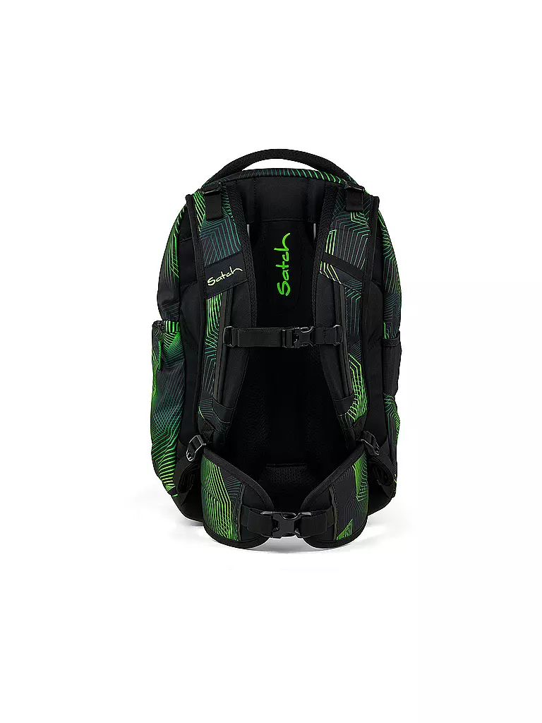 SATCH | Sac à dos scolaire Match Seismic Green | 