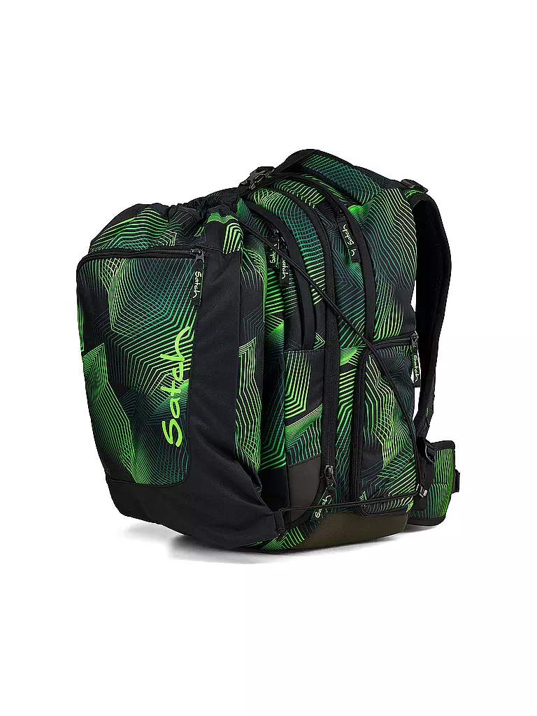 SATCH | Sac à dos scolaire Match Seismic Green | 