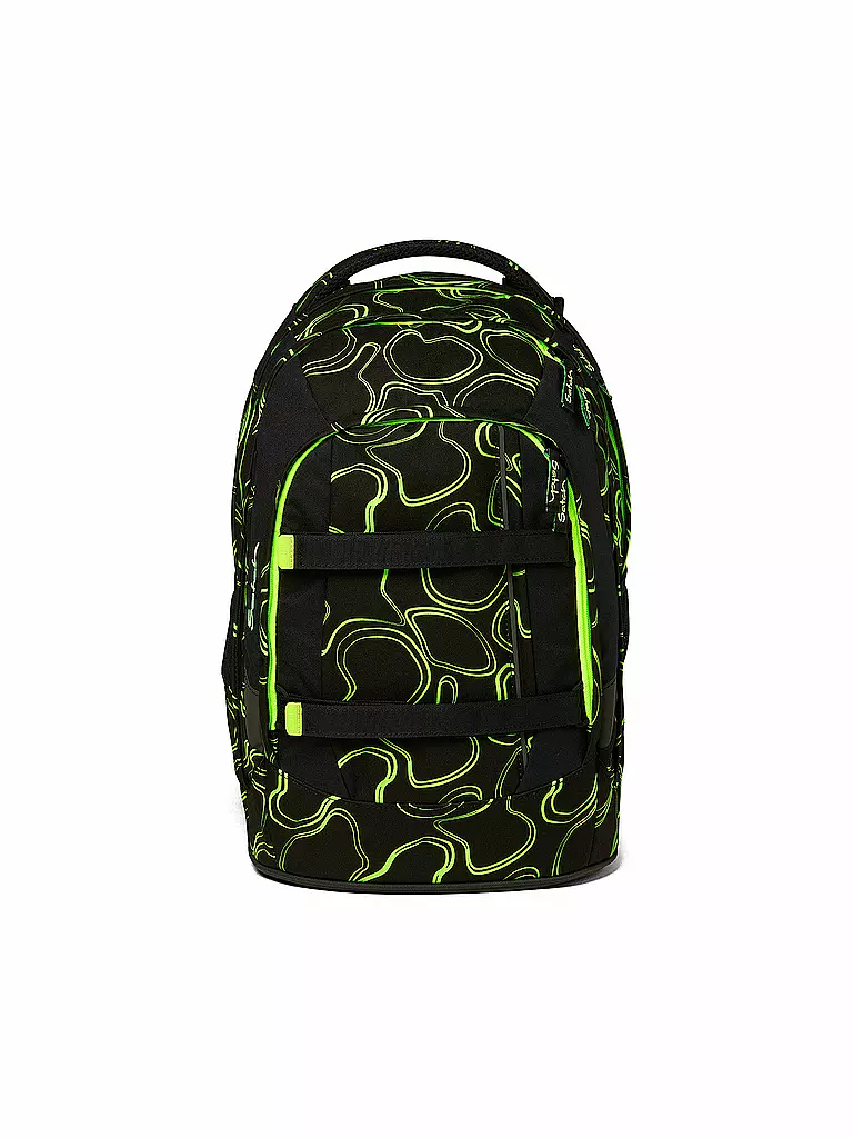 SATCH | Sac à dos scolaire Pack - Green Supreme | Noir