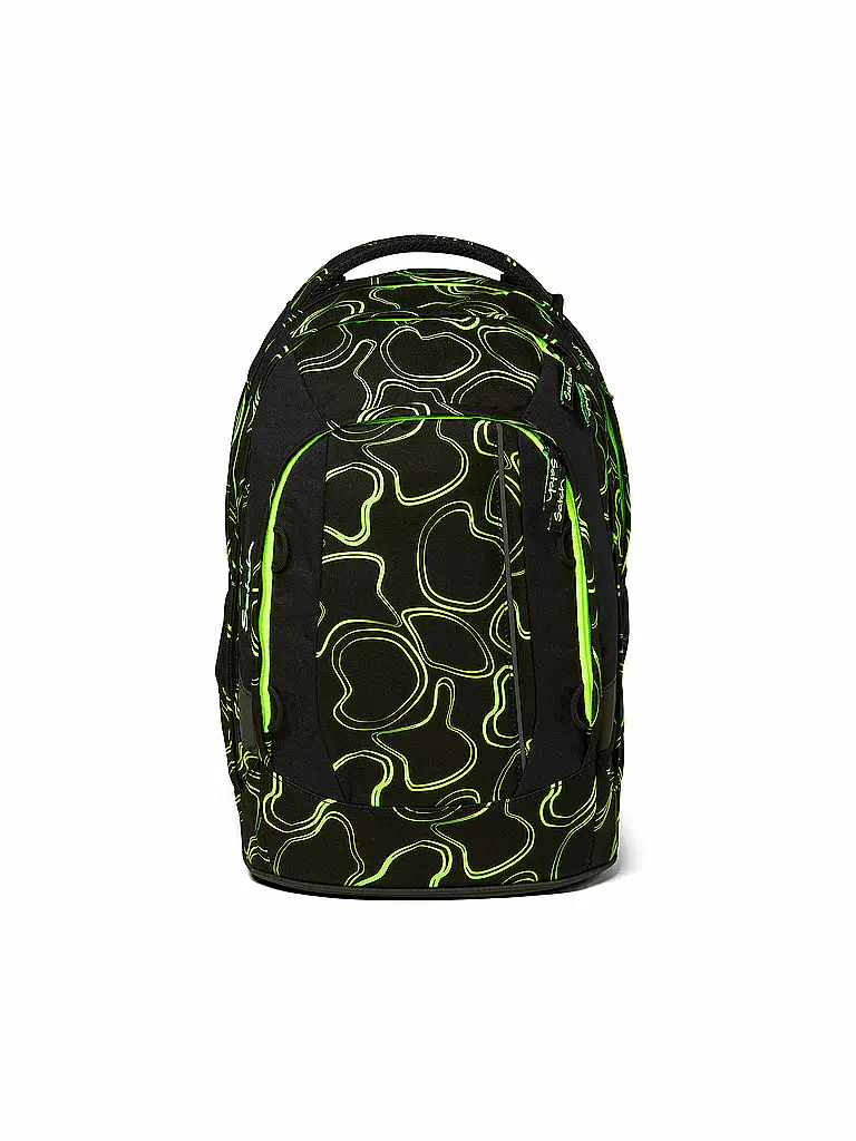 SATCH | Sac à dos scolaire Pack - Green Supreme | Noir