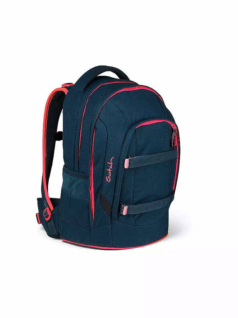 SATCH | Sac à dos scolaire Pack - Pink Phantom | Bleu foncé