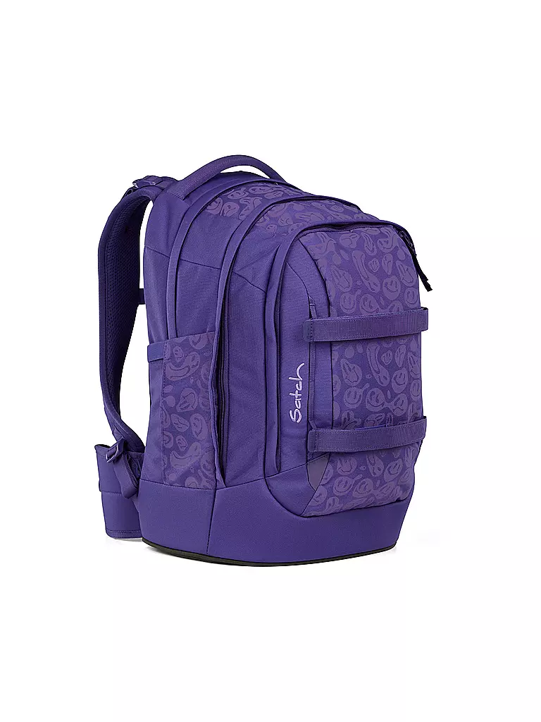 SATCH | Sac à dos scolaire Pack Bright Faces | Lilas