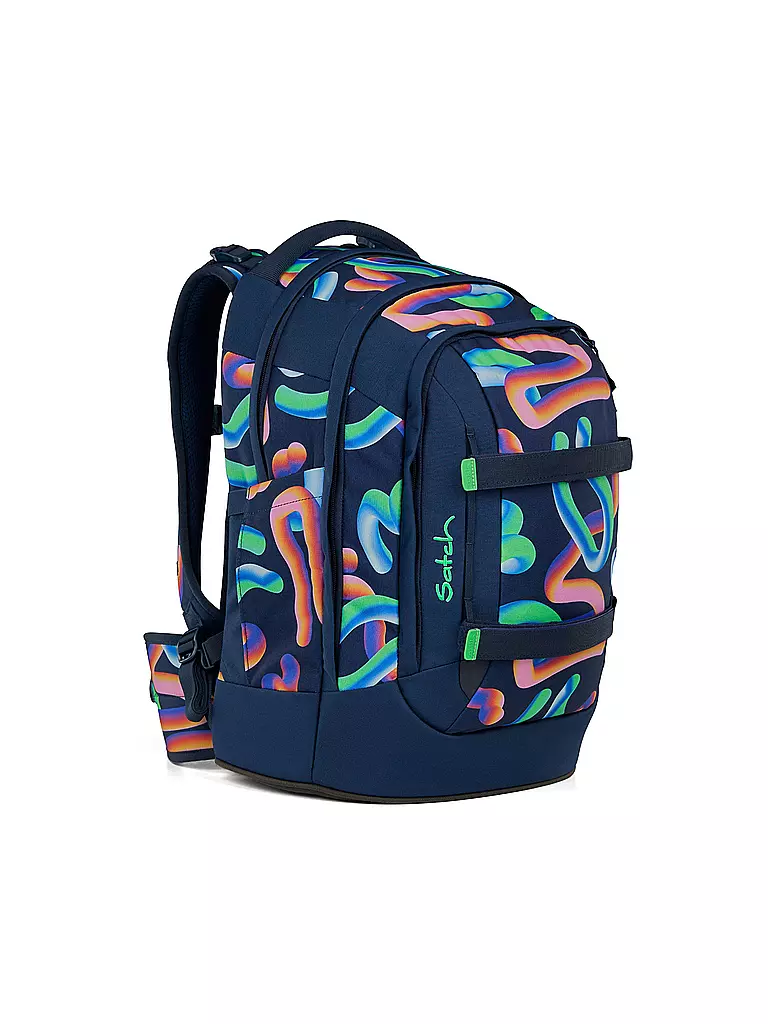 SATCH | Sac à dos scolaire Pack Crazy Twist | Noir