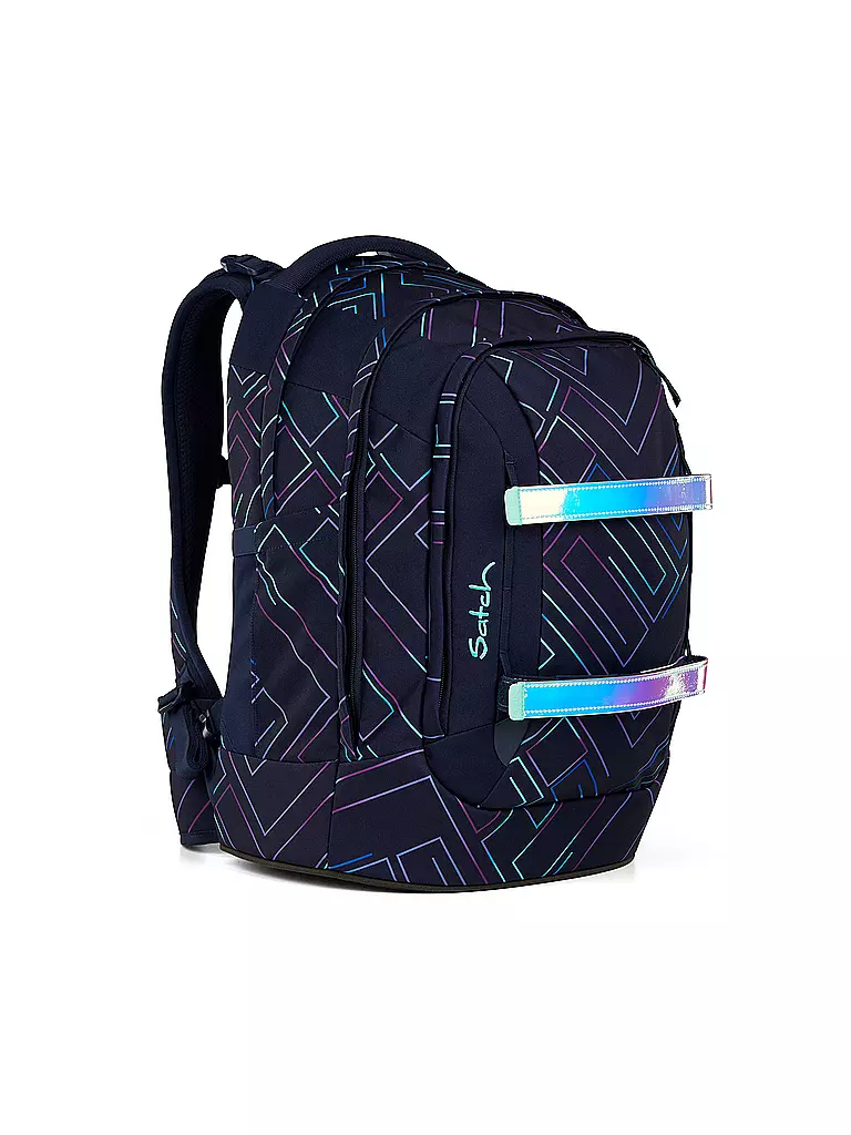 SATCH | Sac à dos scolaire Pack Purple Laser | schwarz