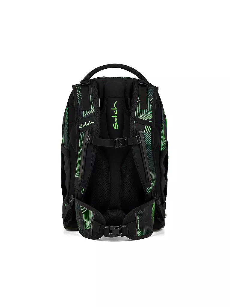 SATCH | Sac à dos scolaire Pack Seismic Green |
