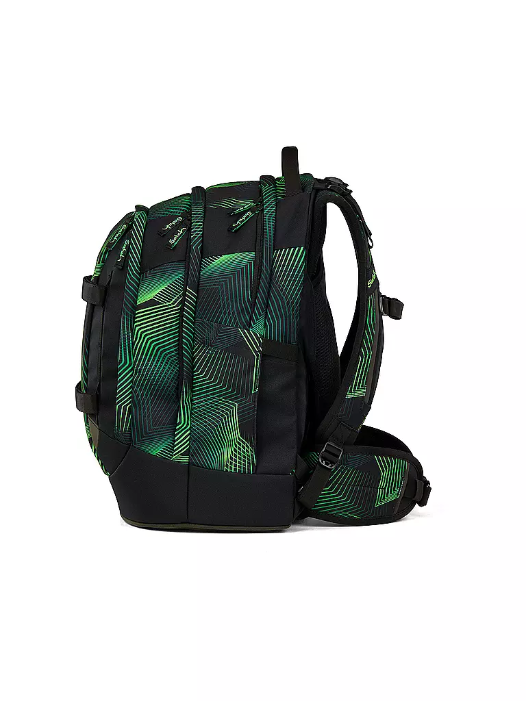 SATCH | Sac à dos scolaire Pack Seismic Green |