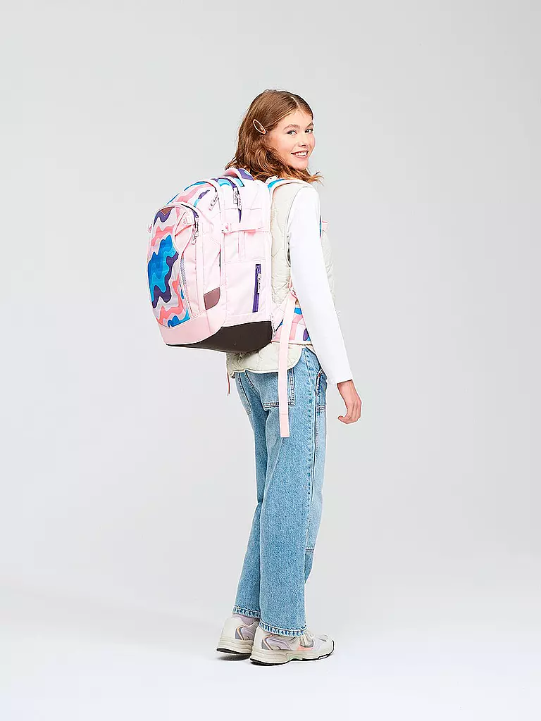 SATCH | Sac à dos scolaire Satch Match Candy Clouds | rosa