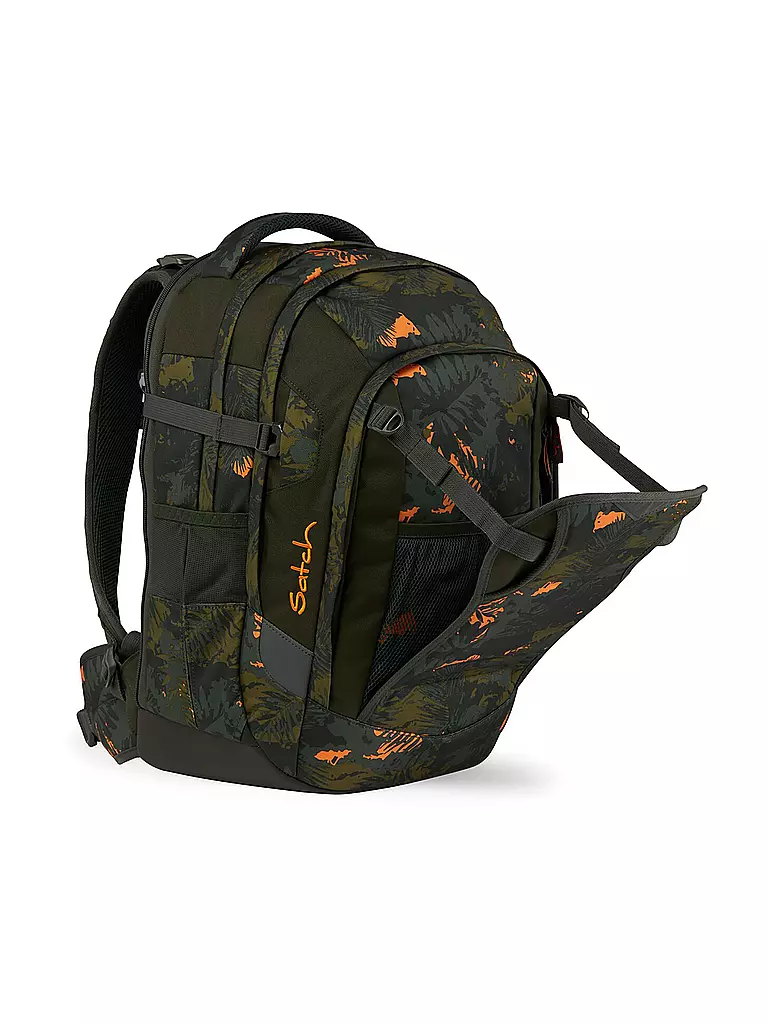 SATCH | Sac à dos scolaire Satch Match Jurassic Jungle | dunkelgrün