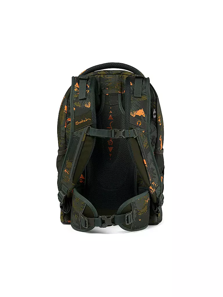 SATCH | Sac à dos scolaire Satch Pack Jurassic Jungle | dunkelgrün
