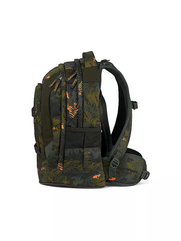 SATCH | Sac à dos scolaire Satch Pack Jurassic Jungle | dunkelgrün