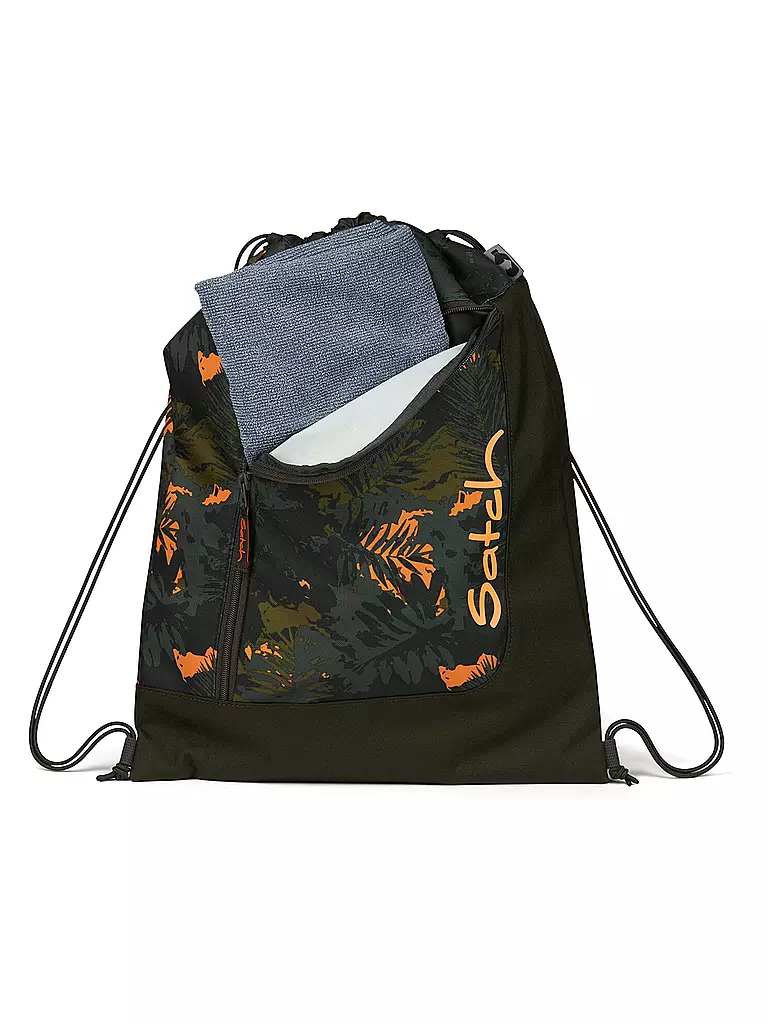 SATCH | Sac de sport Jurassic Jungle | schwarz