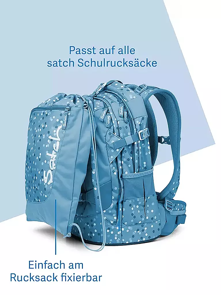 SATCH | Sac de sport Purple Laser | Noir