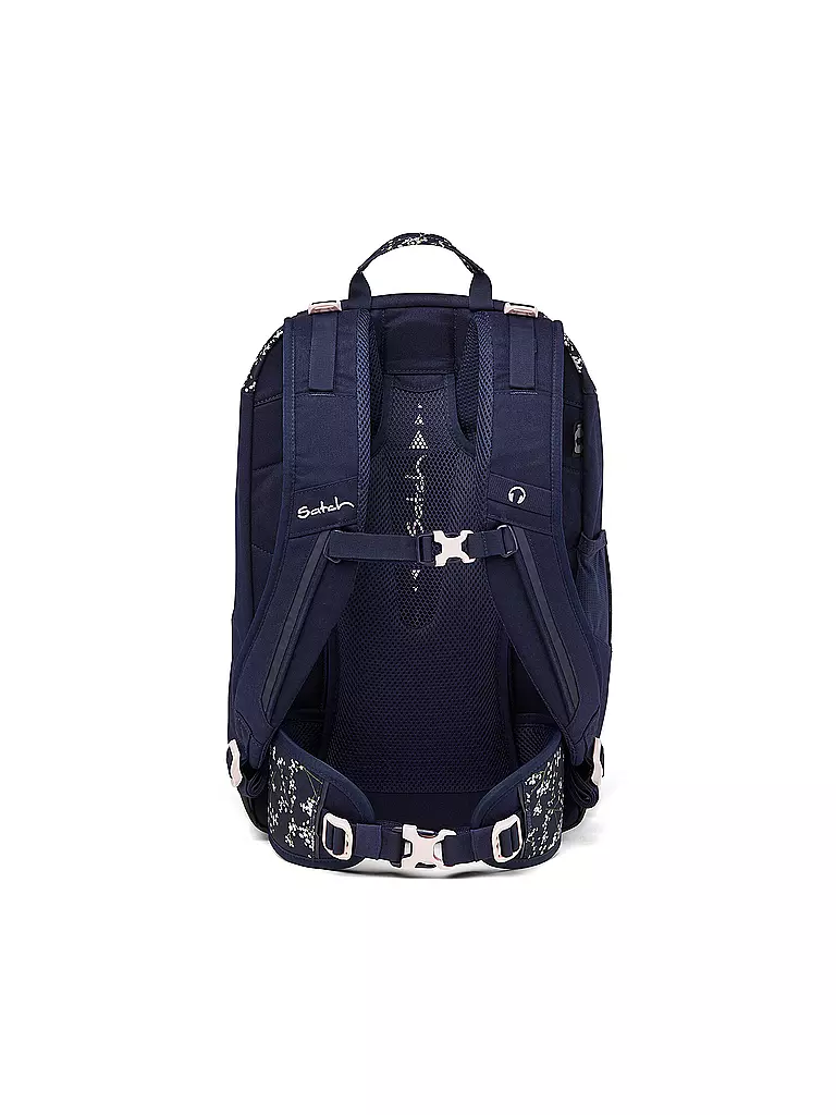 SATCH | Schulrucksack Air Bloomy Breeze | Bleu foncé