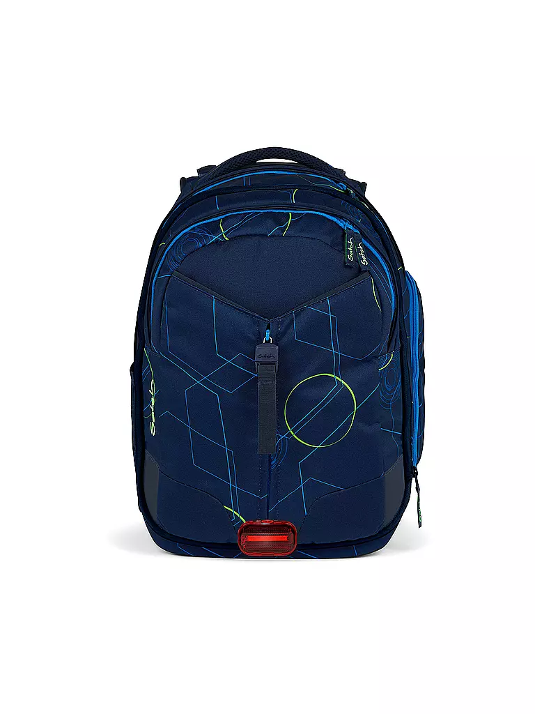SATCH | Schulrucksack Match Blue Tech | Bleu foncé