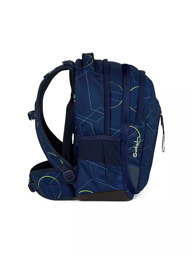 SATCH | Schulrucksack Match Blue Tech | Bleu foncé