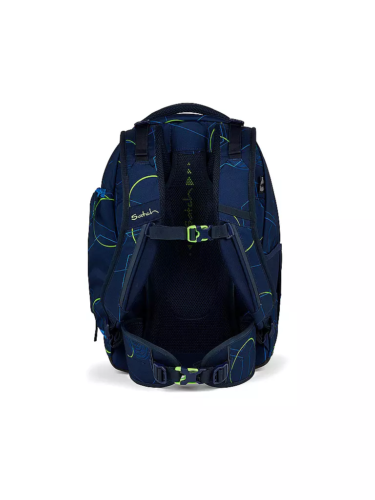 SATCH | Schulrucksack Match Blue Tech | Bleu foncé