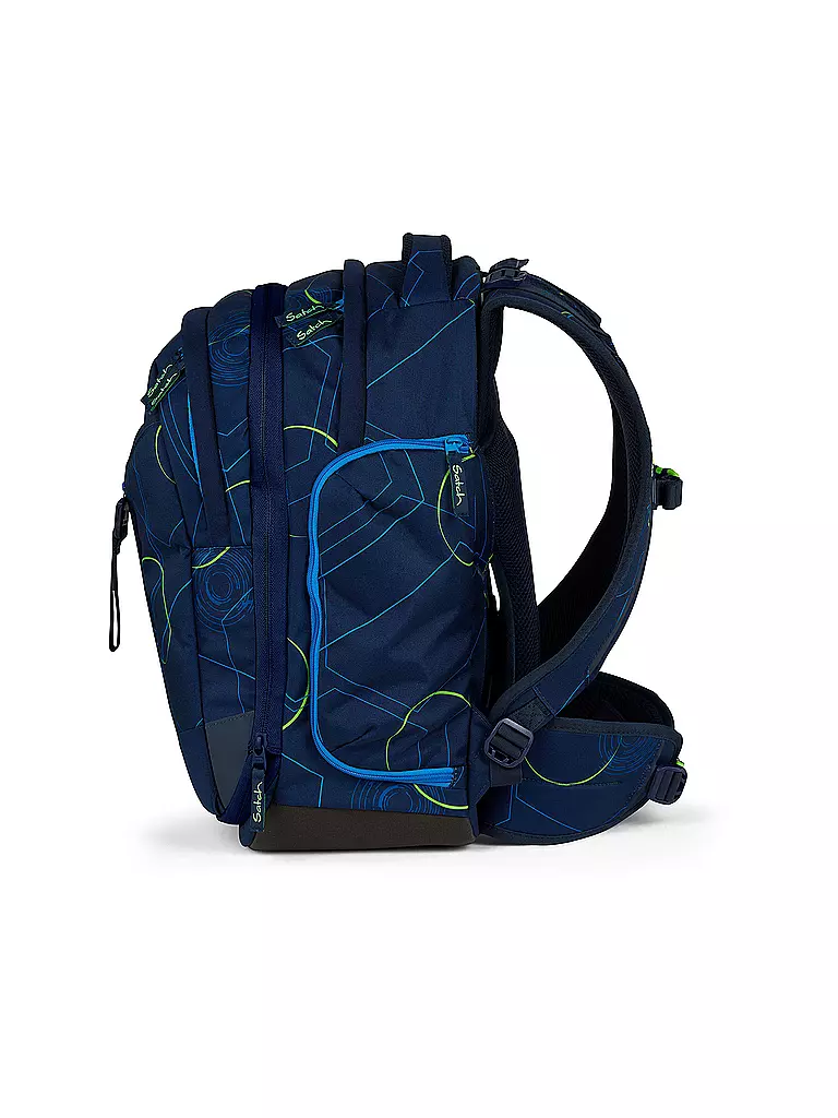 SATCH | Schulrucksack Match Blue Tech | Bleu foncé