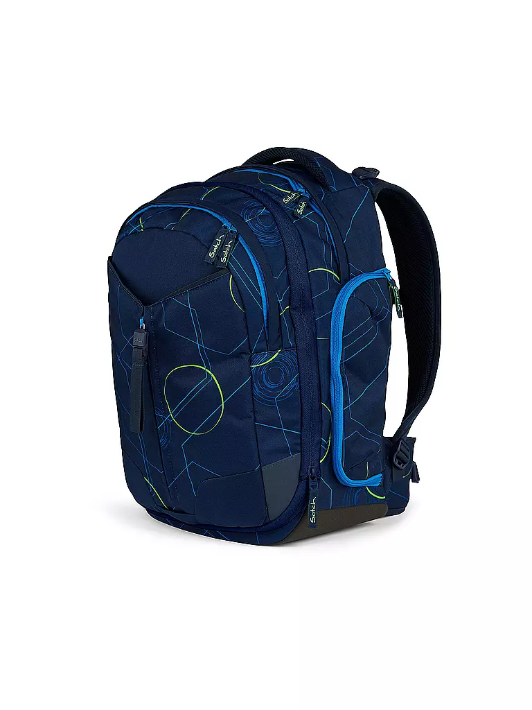 SATCH | Schulrucksack Match Blue Tech | Bleu foncé
