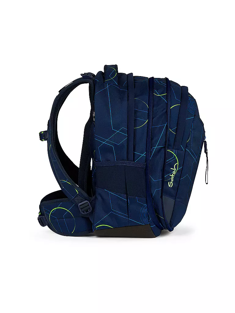 SATCH | Schulrucksack Match Blue Tech | Bleu foncé