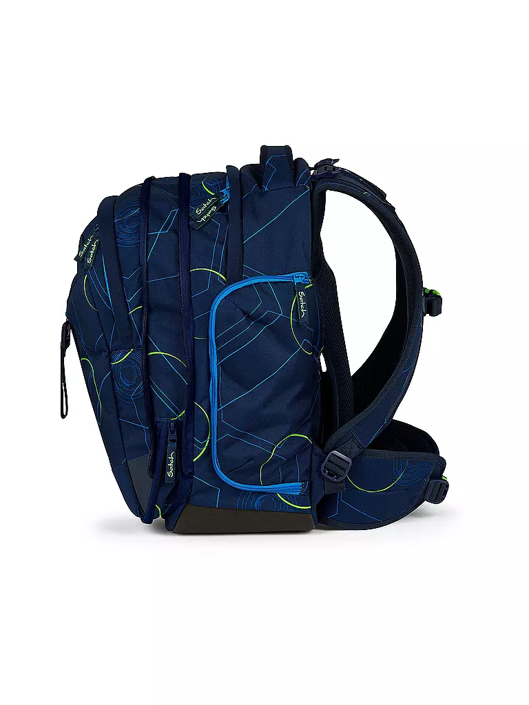 SATCH | Schulrucksack Match Blue Tech | Bleu foncé