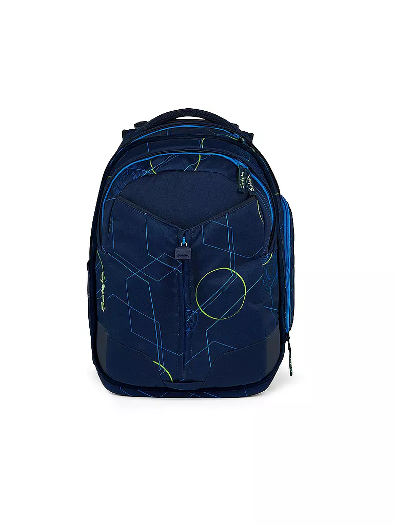 SATCH | Schulrucksack Match Blue Tech | Bleu foncé