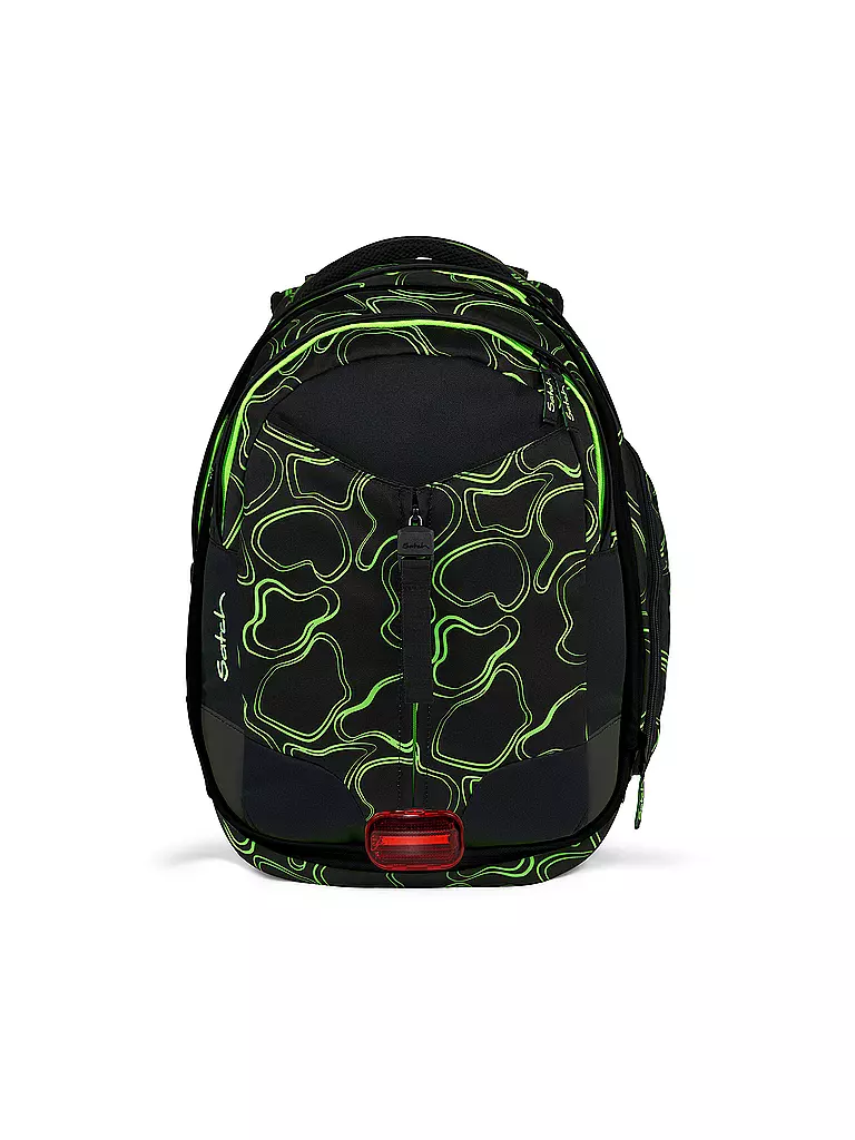 SATCH | Schulrucksack Match Green Supreme | Noir