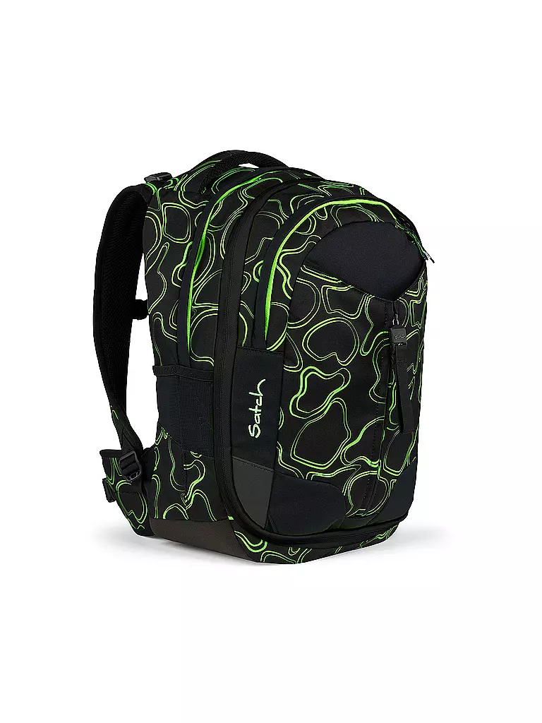 SATCH | Schulrucksack Match Green Supreme | Noir