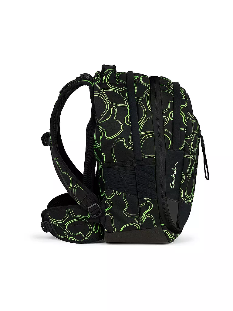 SATCH | Schulrucksack Match Green Supreme | Noir