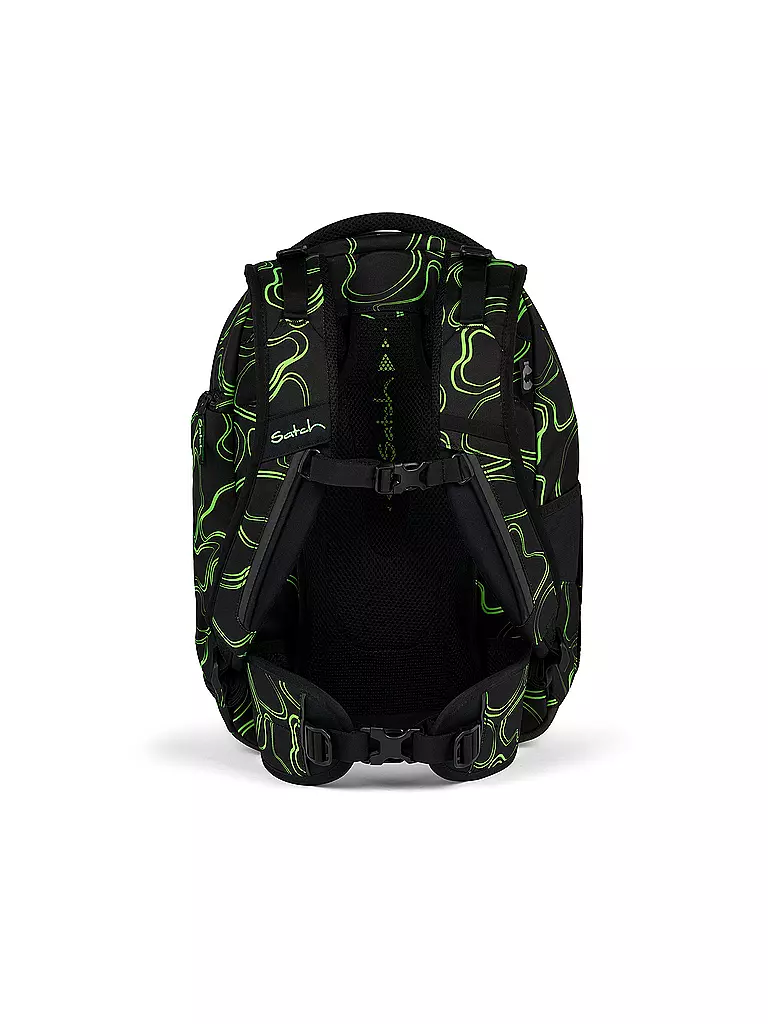 SATCH | Schulrucksack Match Green Supreme | Noir
