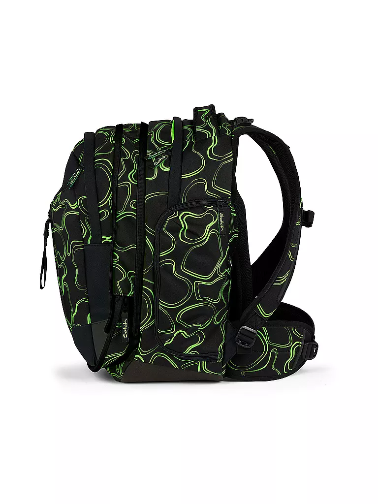SATCH | Schulrucksack Match Green Supreme | Noir