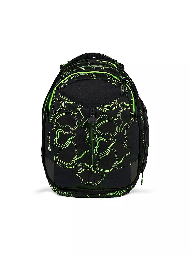 SATCH | Schulrucksack Match Green Supreme | Noir