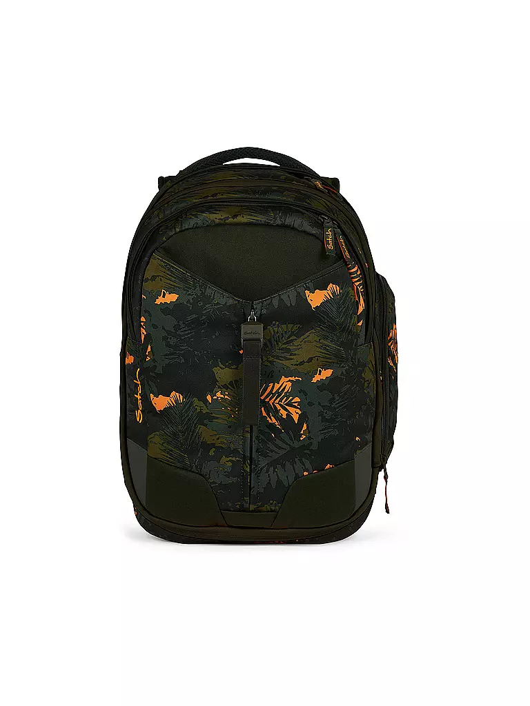 SATCH | Schulrucksack Match Jurassic Jungle | Vert foncé