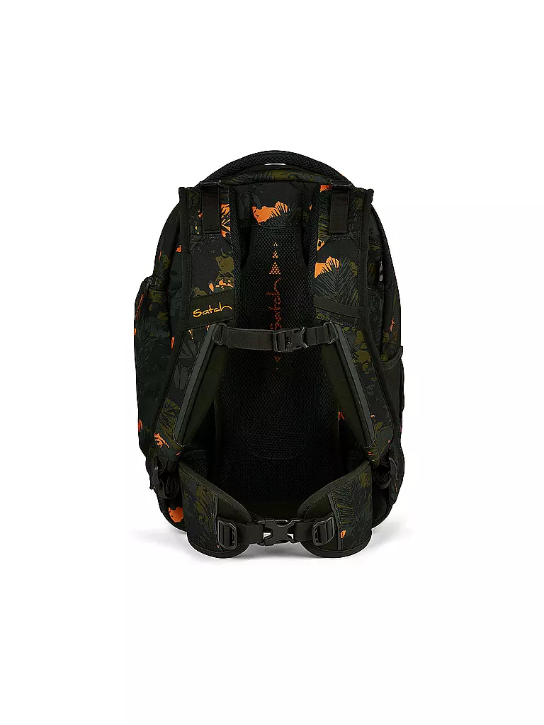 SATCH | Schulrucksack Match Jurassic Jungle | Vert foncé