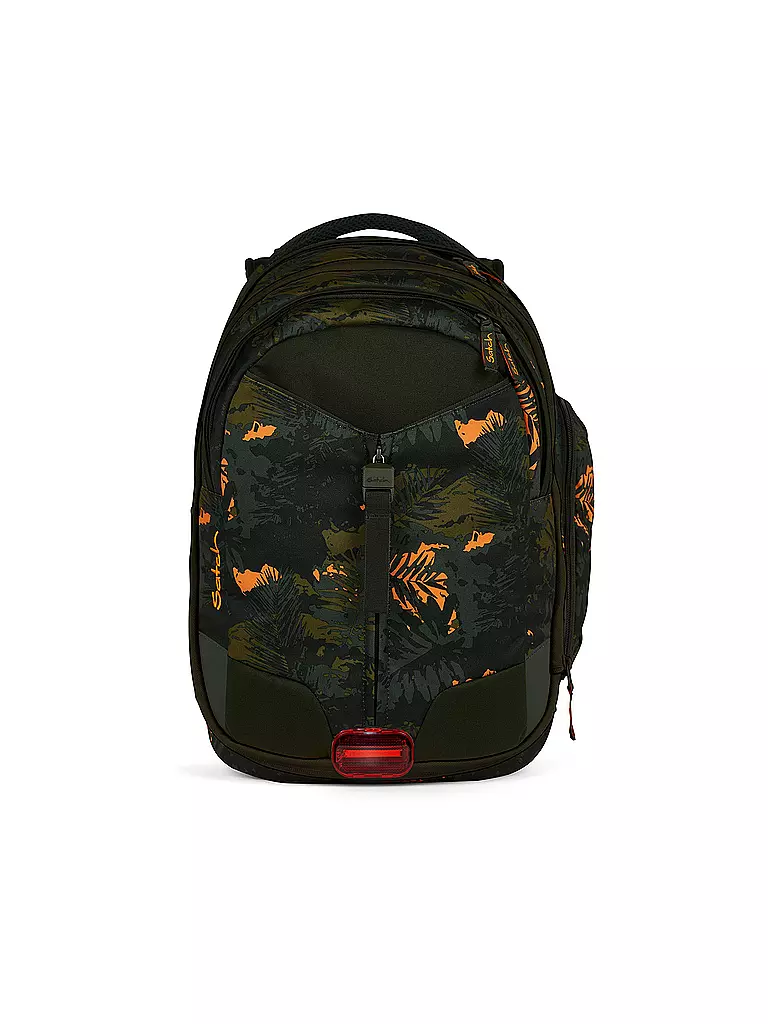 SATCH | Schulrucksack Match Jurassic Jungle | Vert foncé