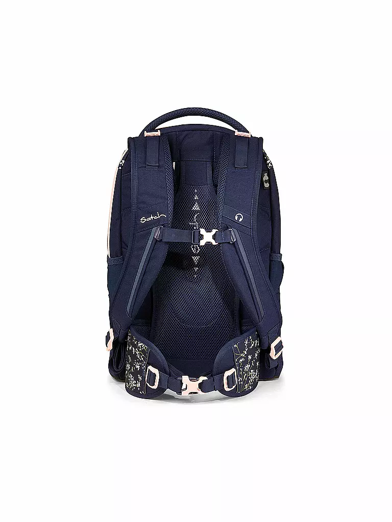 SATCH | Schulrucksack Pack - Bloomy Breeze | Bleu foncé