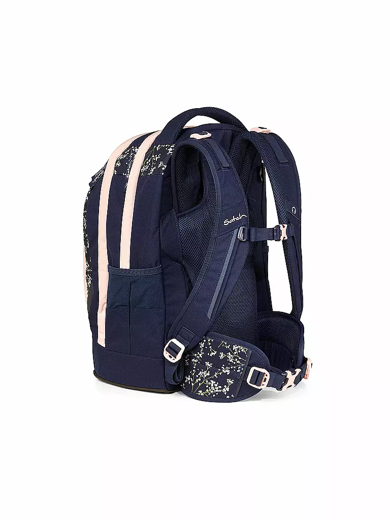 SATCH | Schulrucksack Pack - Bloomy Breeze | Bleu foncé