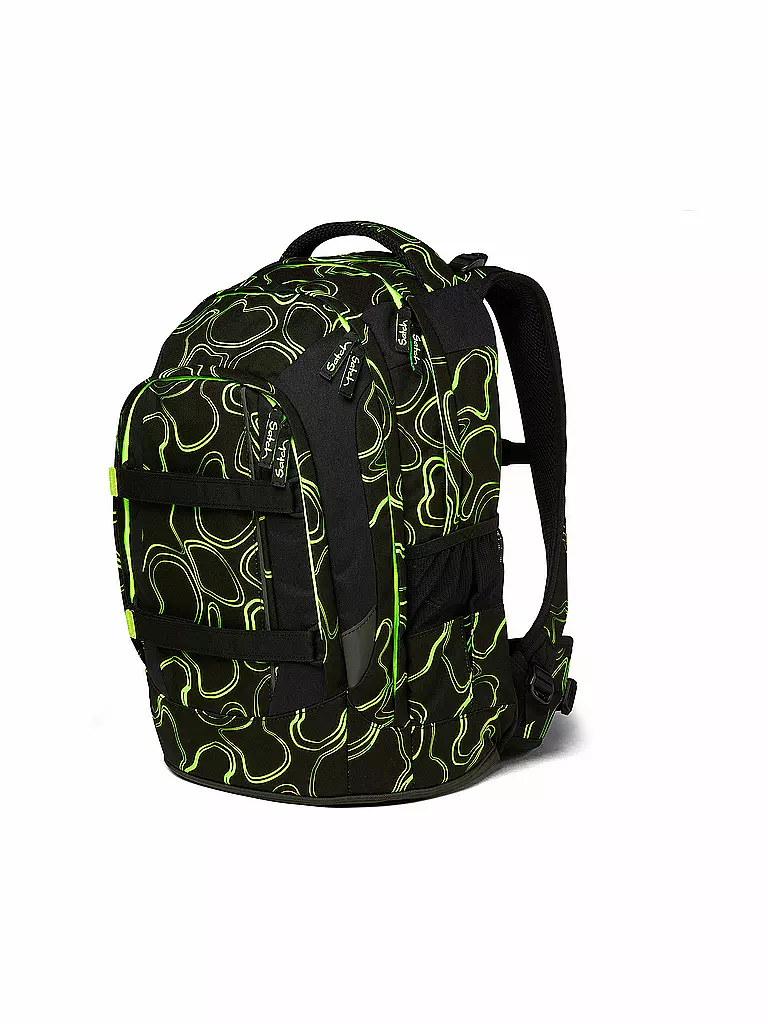 SATCH | Schulrucksack Pack - Green Supreme | Noir