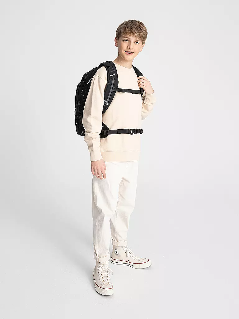 SATCH | Schulrucksack Pack - Ninja Matrix | Noir