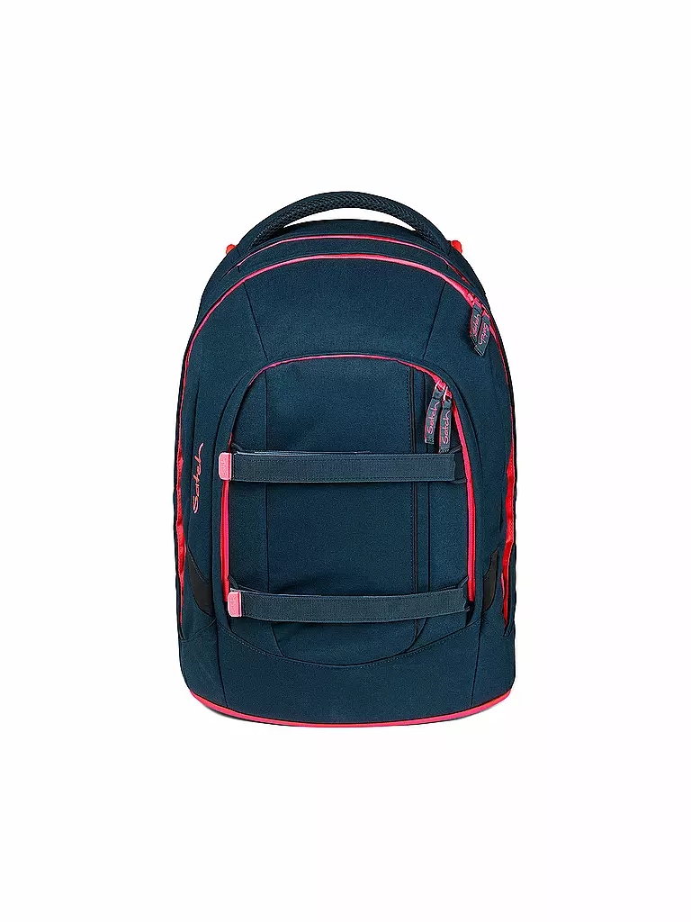 SATCH | Schulrucksack Pack - Pink Phantom | Bleu foncé