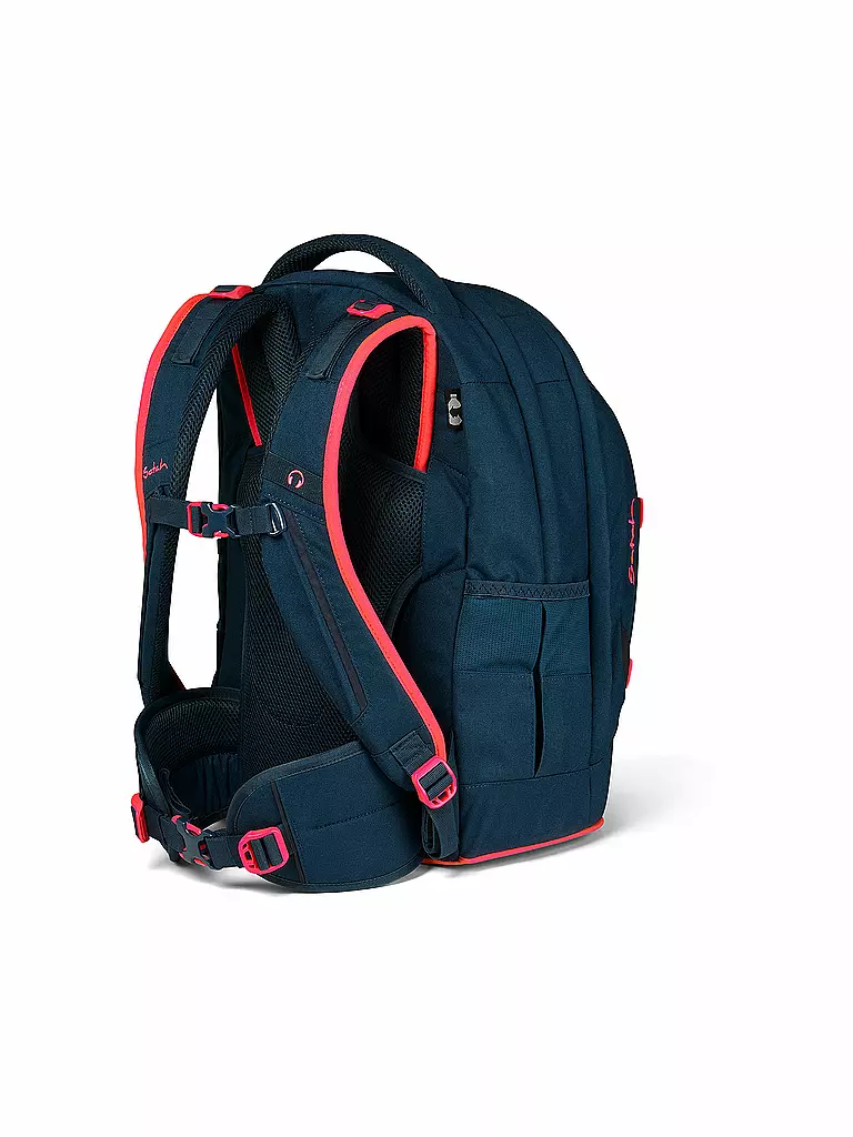 SATCH | Schulrucksack Pack - Pink Phantom | Bleu foncé