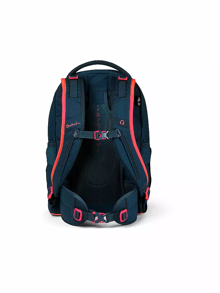 SATCH | Schulrucksack Pack - Pink Phantom | Bleu foncé