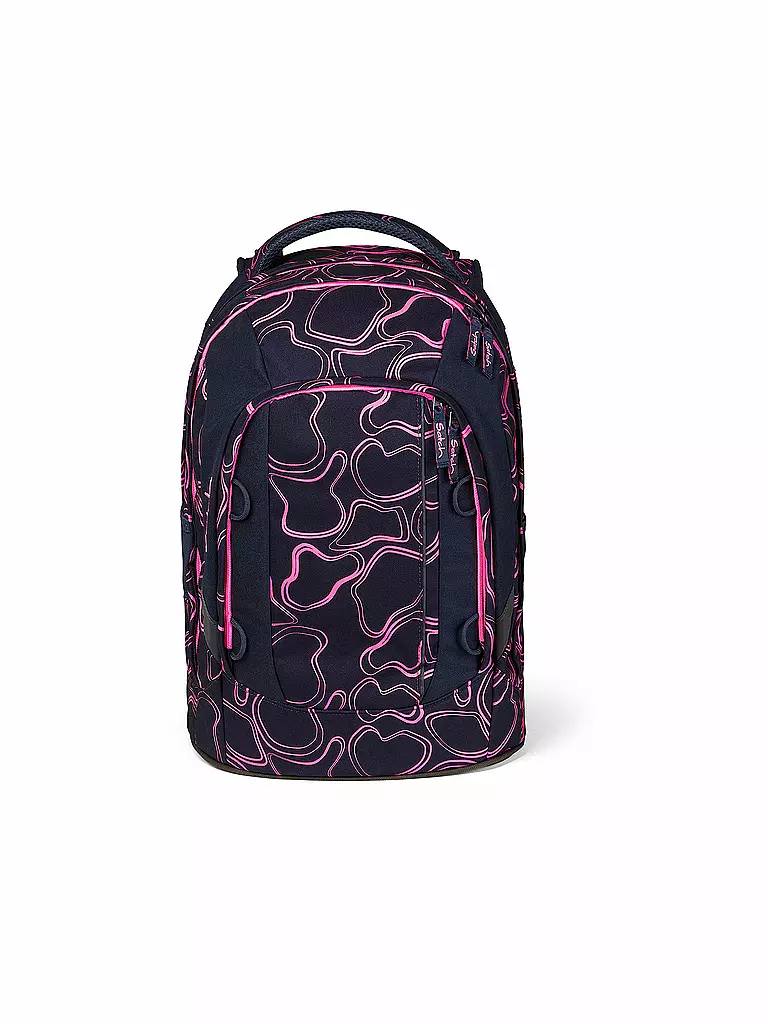 SATCH | Schulrucksack Pack - Pink Supreme | Bleu foncé