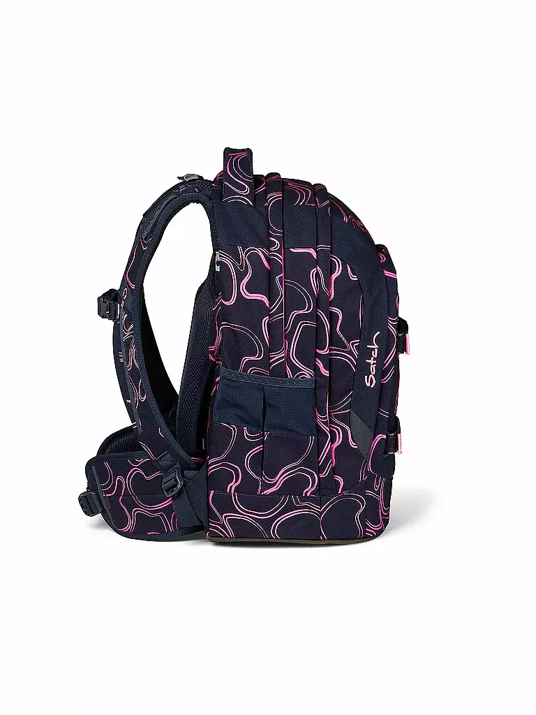 SATCH | Schulrucksack Pack - Pink Supreme | Bleu foncé