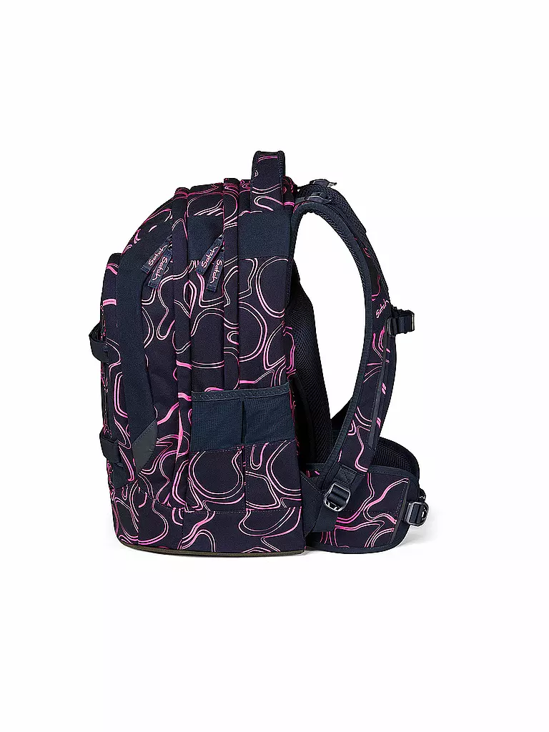 SATCH | Schulrucksack Pack - Pink Supreme | Bleu foncé