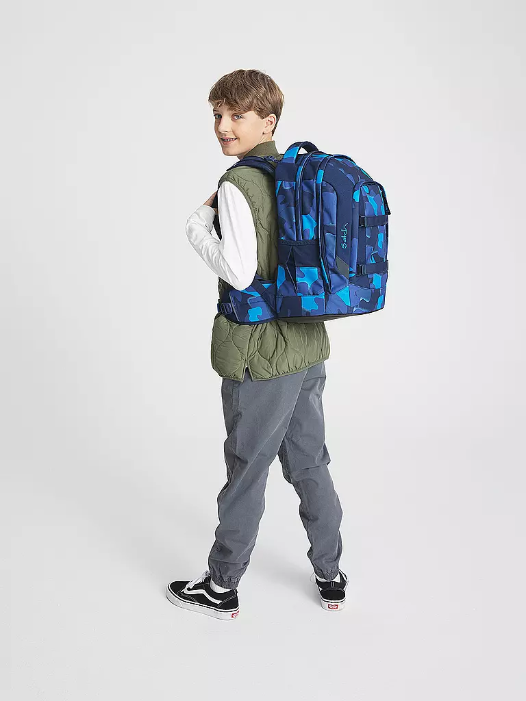 SATCH | Schulrucksack Pack - Troublemaker | Bleu
