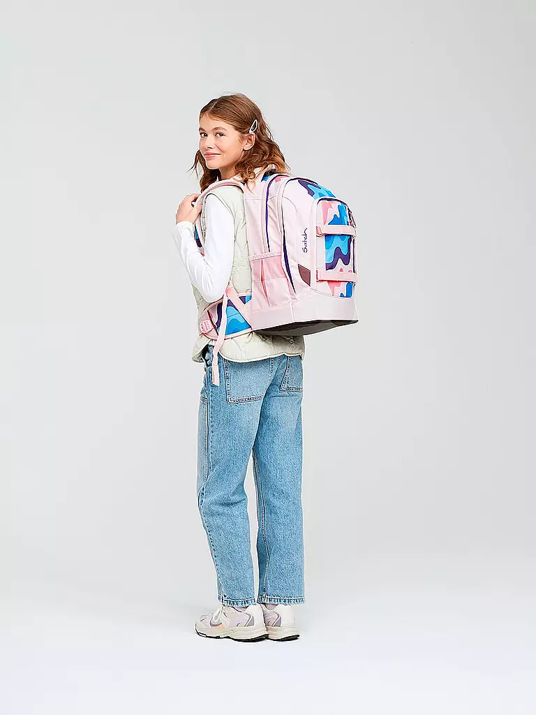 SATCH | Schulrucksack Satch Pack Candy Clouds | Rose