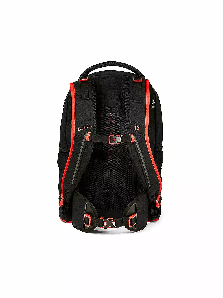 SATCH | Schulrucksack Satch Pack Fire Phantom | Noir