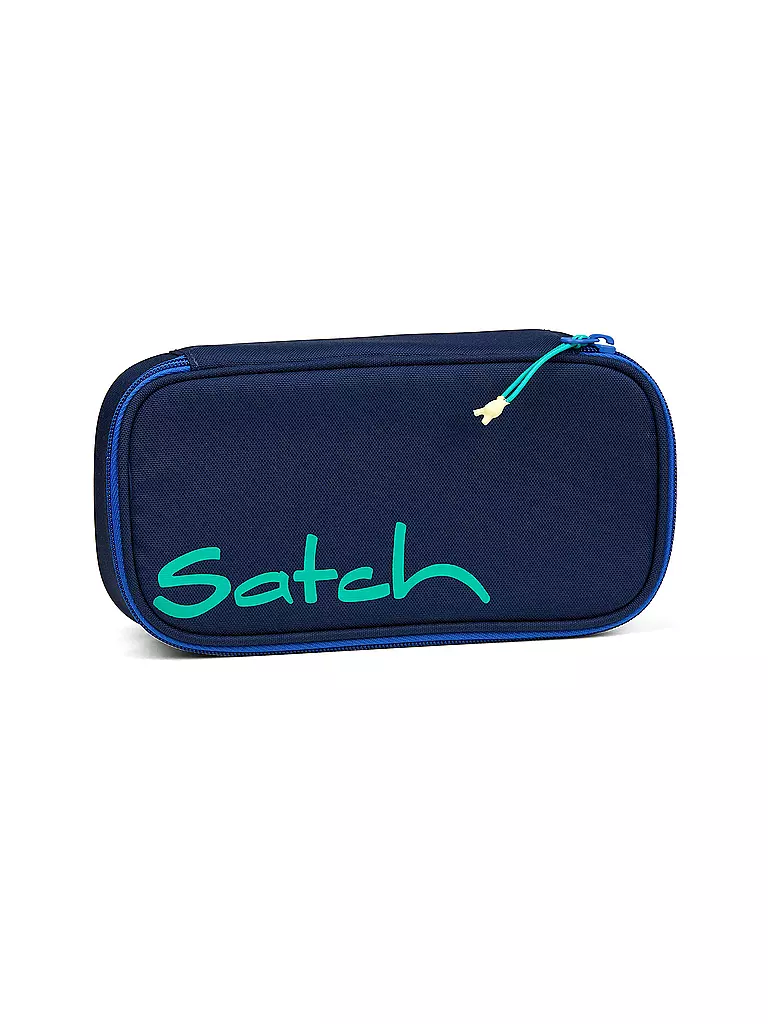 SATCH | Trousse - Schlamperbox Crossed Blue | dunkelblau