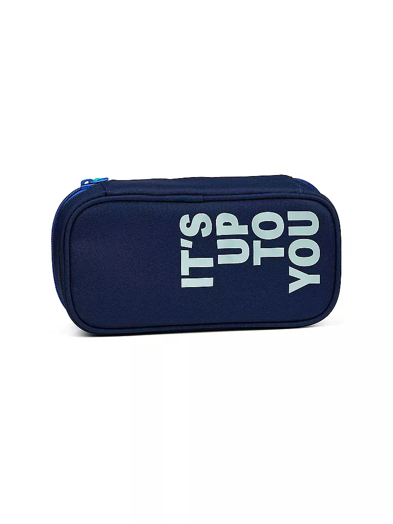 SATCH | Trousse - Schlamperbox Crossed Blue | dunkelblau